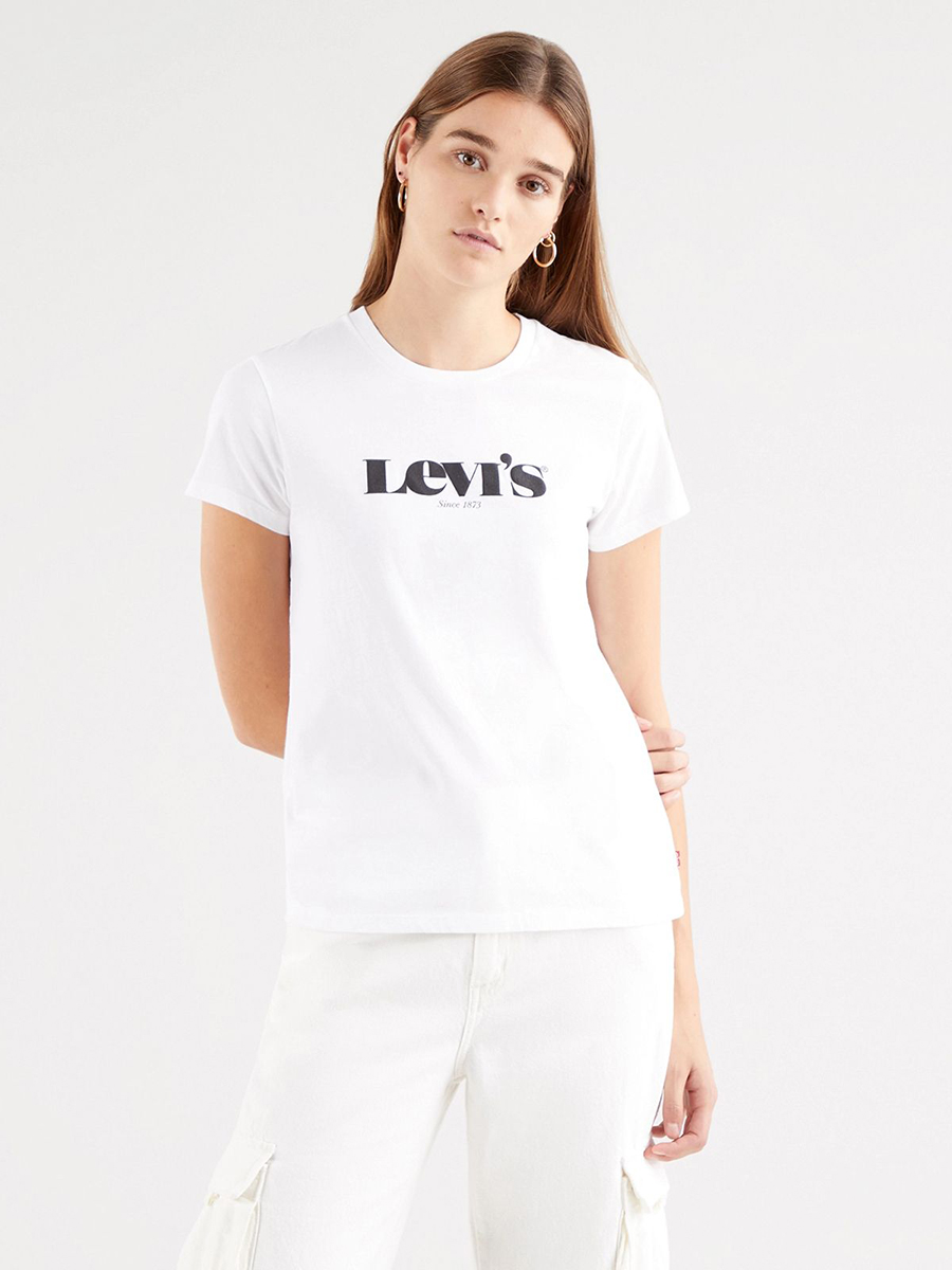 

Футболка женская Levi's 17369-1249 белая XL, 17369-1249