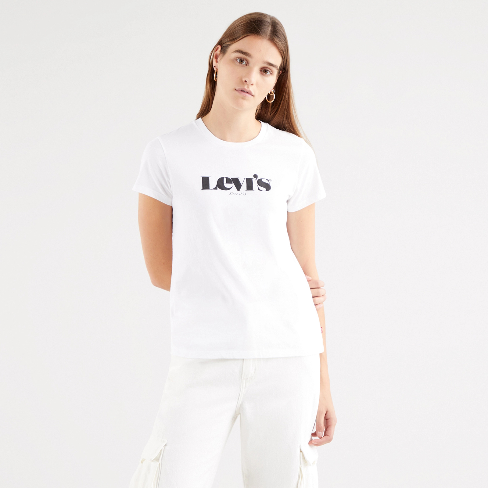 фото Футболка женская levi's 17369-1249 белая xl