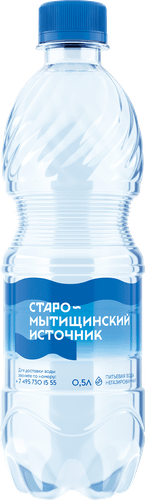 

Вода питьевая Источник Старо-Мытищинский негазированная 500 мл