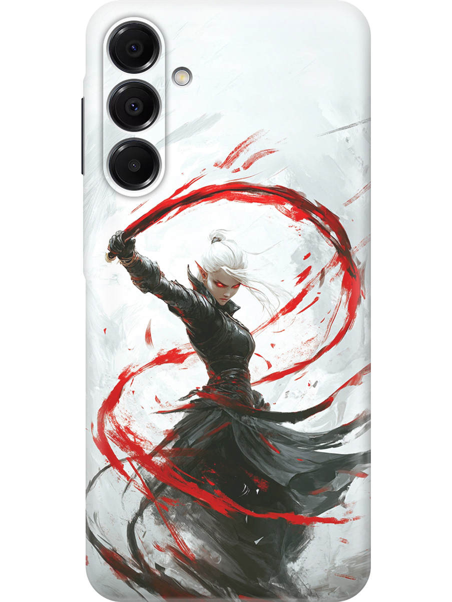 

Силиконовый чехол на Samsung Galaxy A16 с принтом "Эльфийка", Прозрачный;белый;красный;черный, 786721785