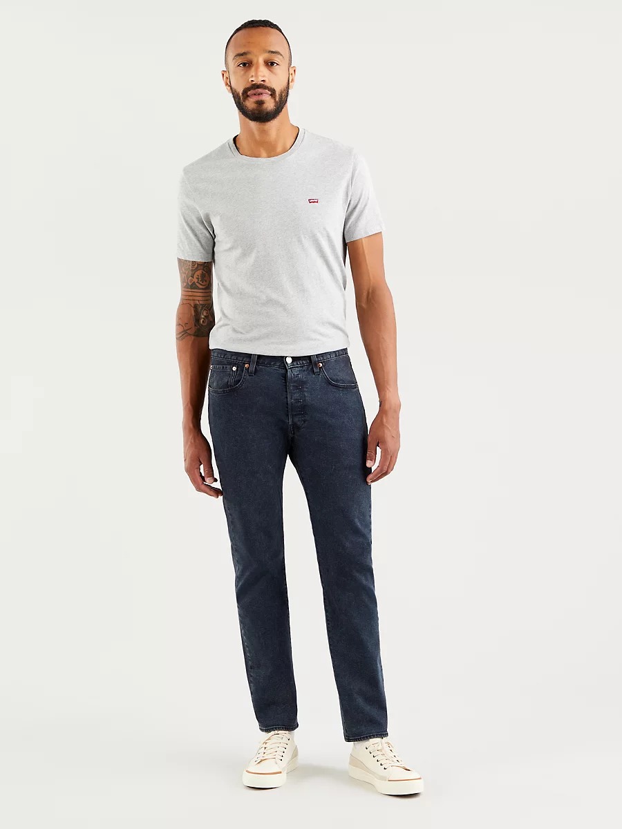 фото Джинсы мужские levi's 00501-3140 синие 38/32