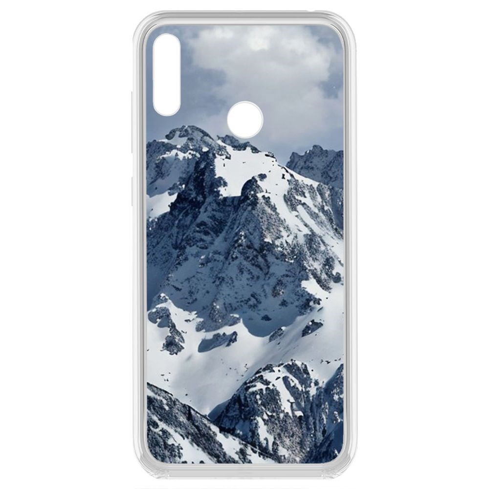 

Чехол-накладка Krutoff Clear Case Горы для Huawei Y7 (2019), Прозрачный