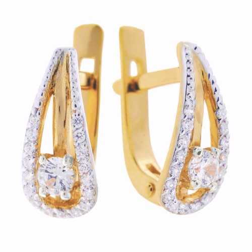 

Серьги из красного золота DIAMOND PRIME 23-1-DD-E-083285, бриллиант, 23-1-DD-E-083285