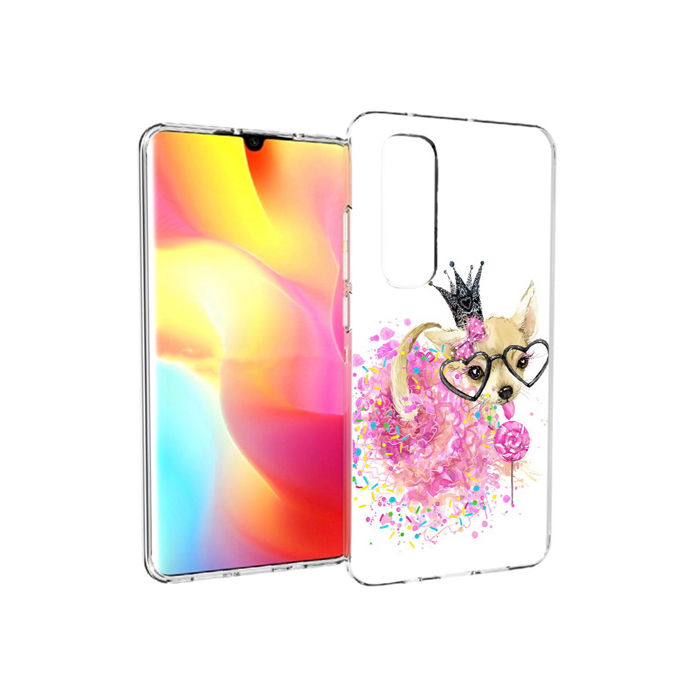 

Чехол MyPads Tocco для Xiaomi Mi Note 10 Lite сладкая принцесса (PT149714.254.606), Прозрачный, Tocco