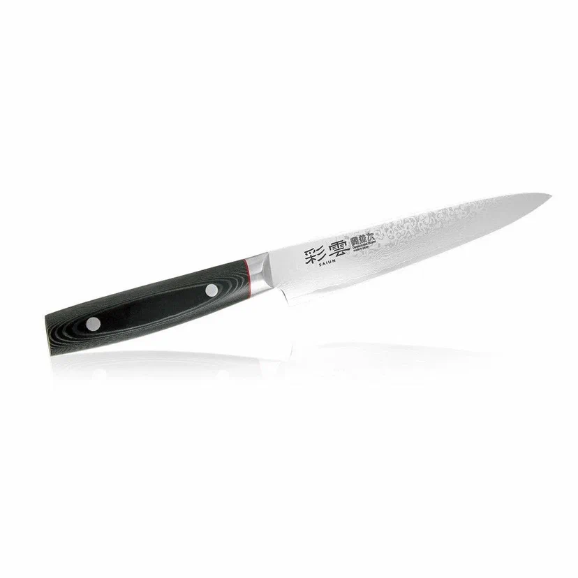 Кухонный Нож для нарезки слайсер Kanetsugu 9009, лезвие 21 см, сталь VG10, Япония