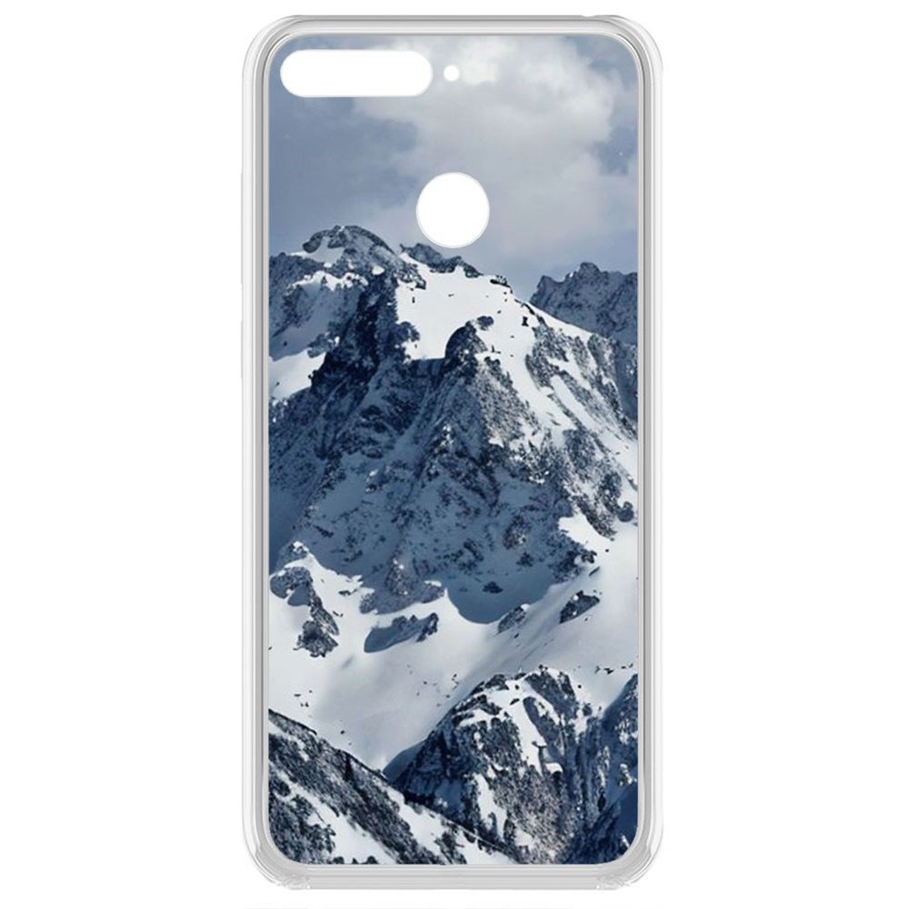 

Чехол-накладка Krutoff Clear Case Горы для Honor 7A Pro