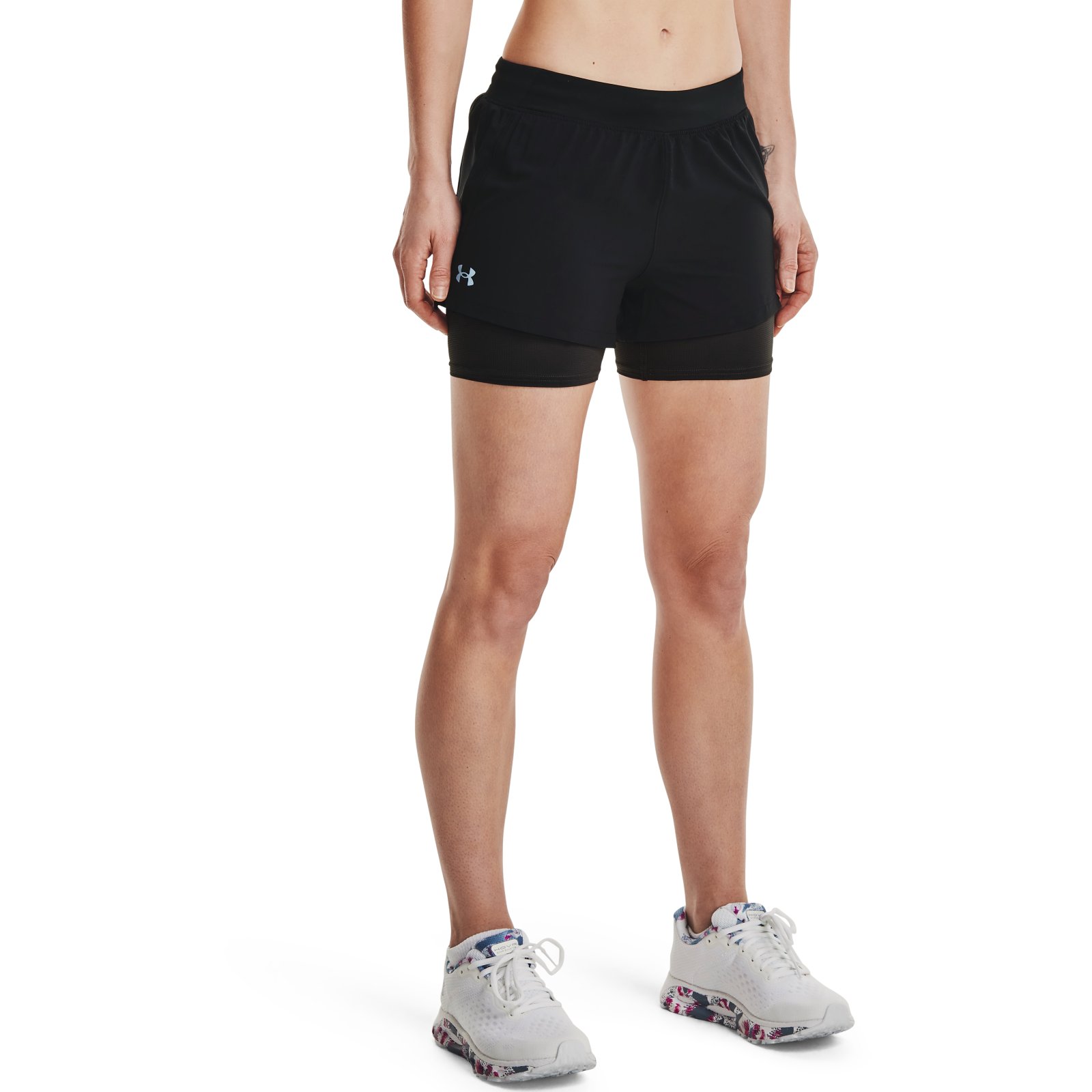 

Шорты женские Under Armour 1361582-001 черные SM, 1361582-001