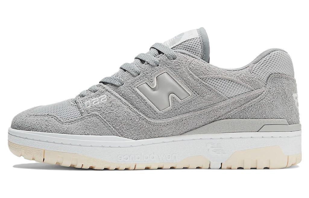 

Кеды унисекс New Balance NB 550 Grey Suede серые 40 EU, Серый, NB 550 Grey Suede