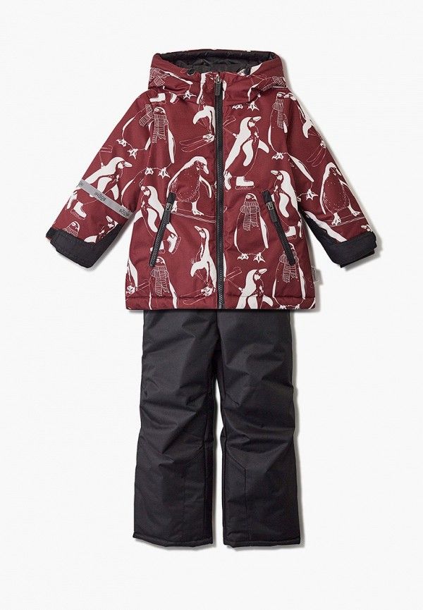 Комплект верхней одежды Boom 90568_BOB, бордовый, 104 рюкзак текстильный с печатью на верхней части sorry 38х29х11 см бордовый