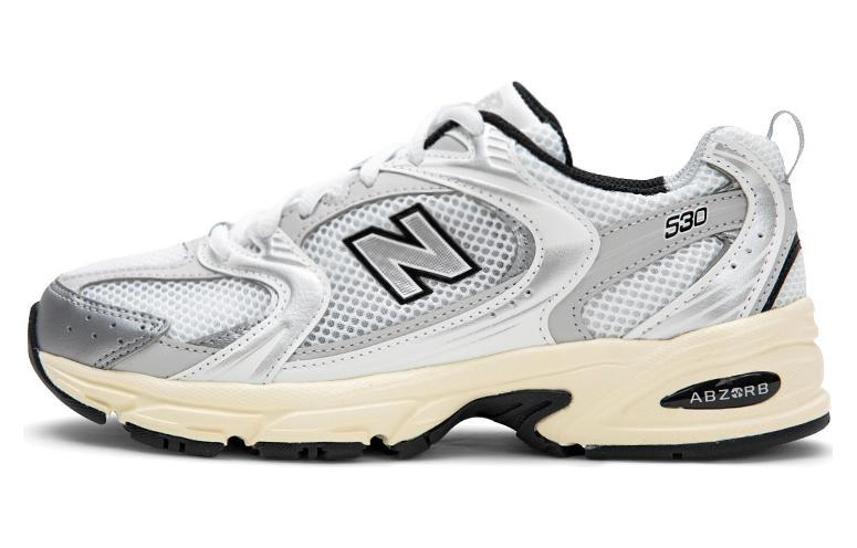 

Кроссовки унисекс New Balance NB 530 белые 37.5 EU, Белый, NB 530