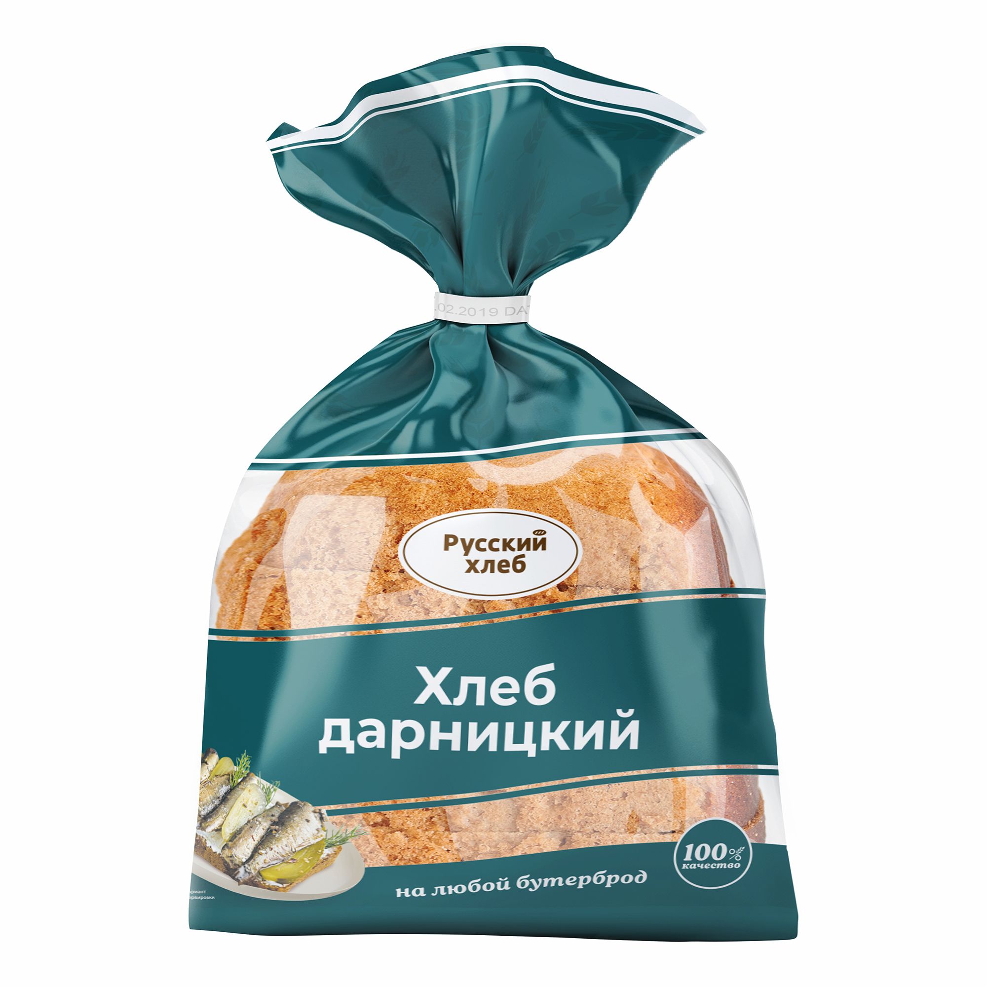 

Хлеб Вкусный хлеб Дарницкий ржано-пшеничный 325 г