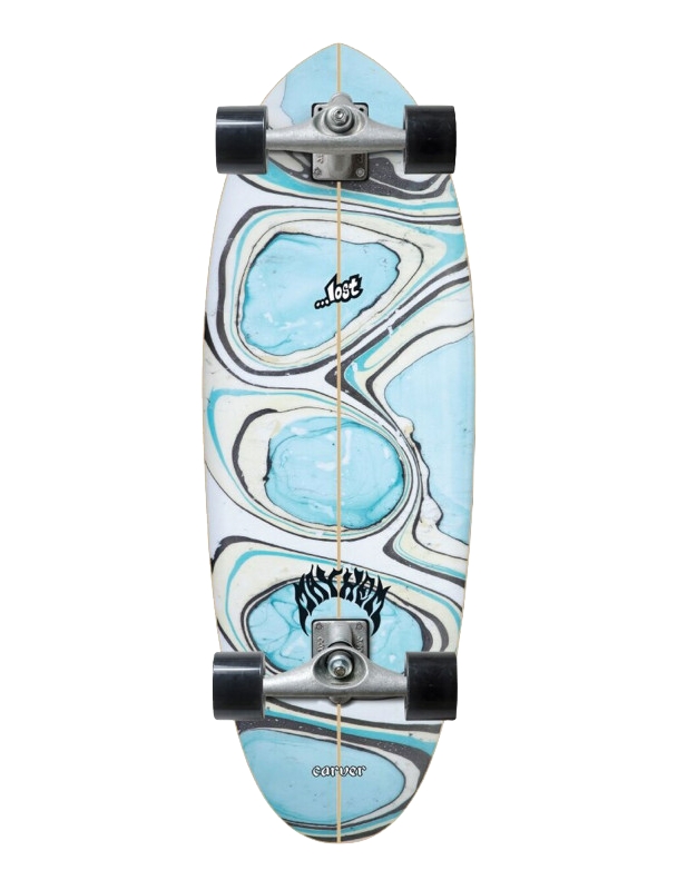 фото Лонгборд carver lost cx quiver killer surfskate complete 81,3x26,6 см blue