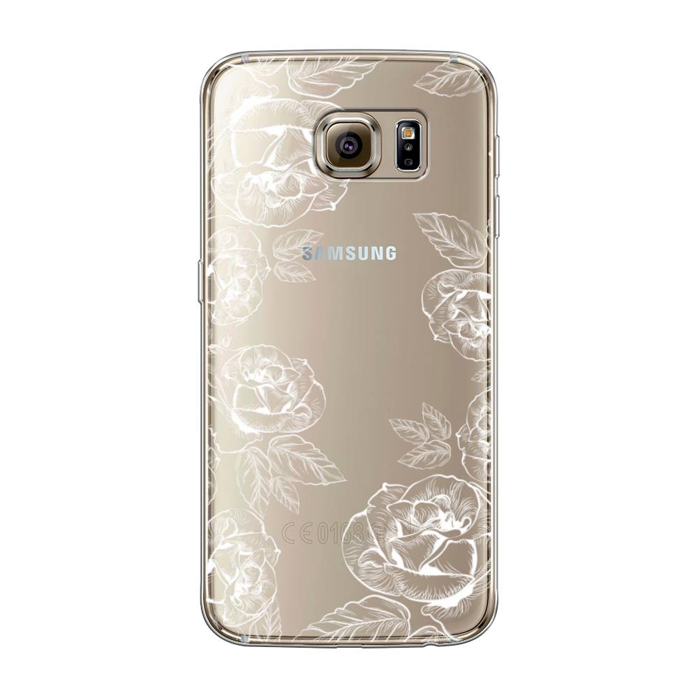 Чехол на Samsung Galaxy S6 Розы графика