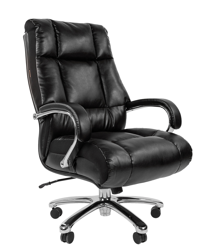 Кресло для руководителя Chairman 405 экокожа черный