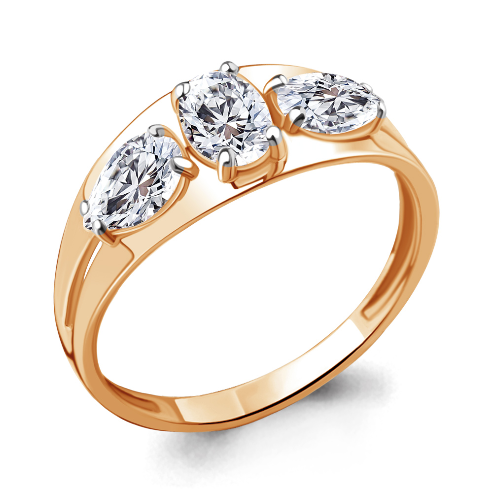 

Кольцо из серебра с фианитом Aquamarine Aquamarine 67217_925_з р, 67217_925_з