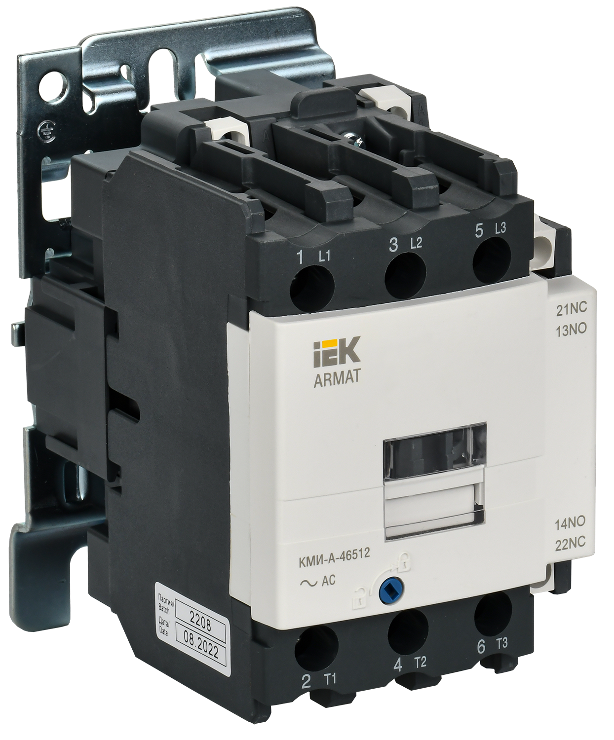 

ARMAT Контактор КМИ-А-46512 LC1D 65А 400В/АС3 1NO/1NC IEK