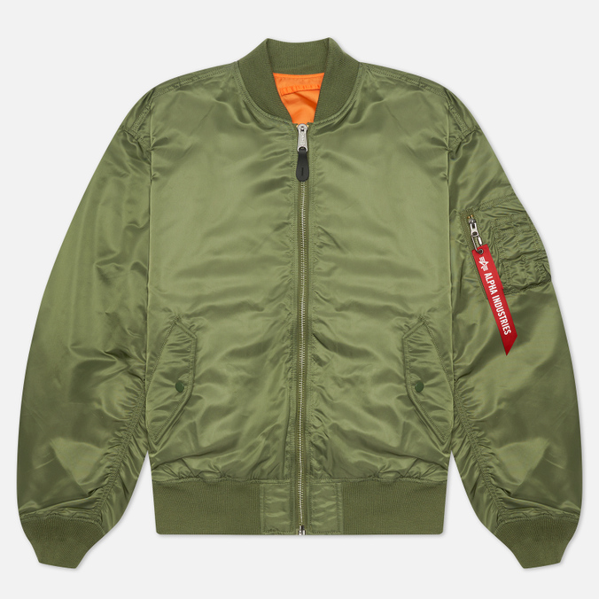 фото Бомбер мужской alpha industries mjl49004c1-310 хаки 2xl