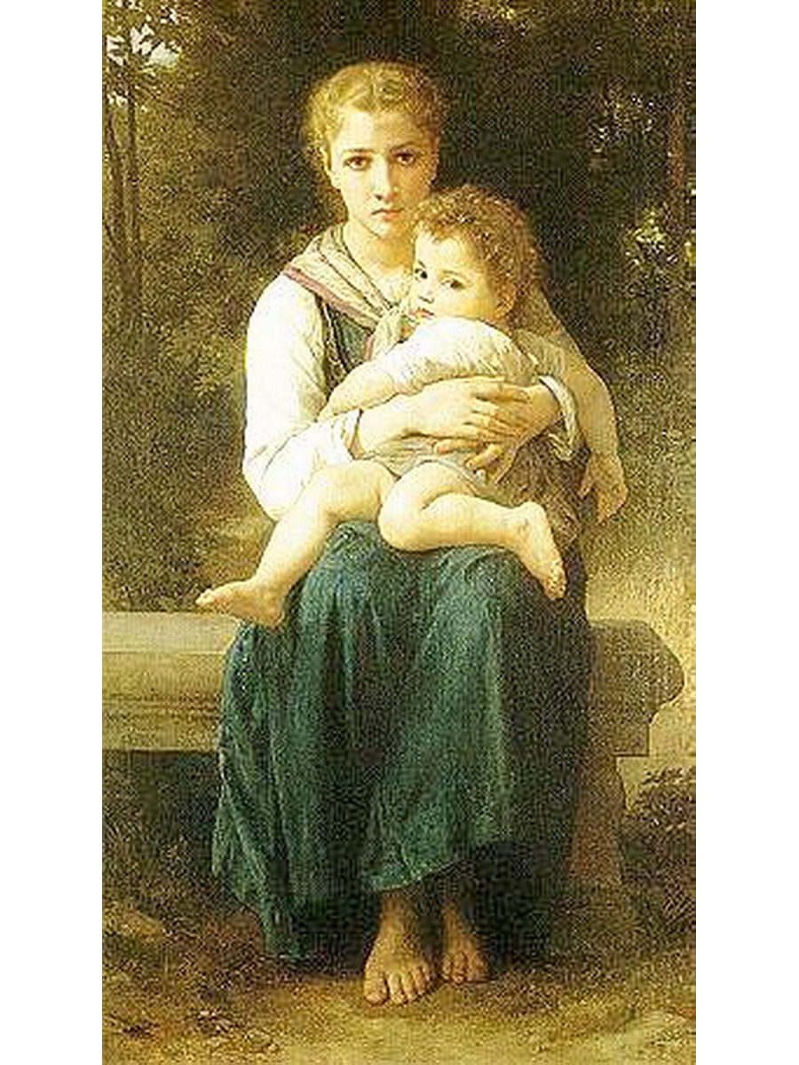 

Постер DRABS A2 Бугеро Адольф Вильям The Two Sisters