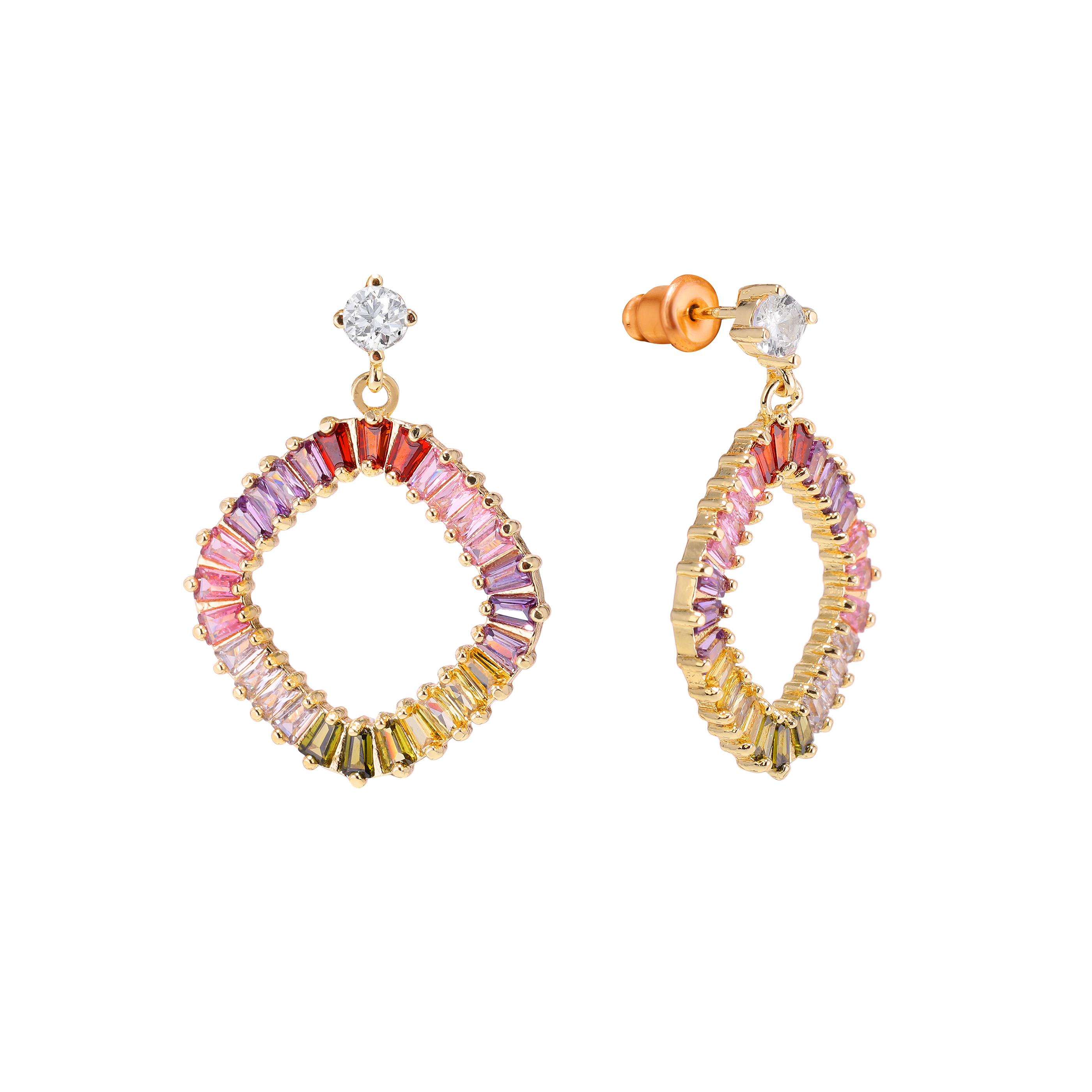

Серьги из бижутерного сплава Ice&High Collection MS3331097, хрусталь, MS3331097