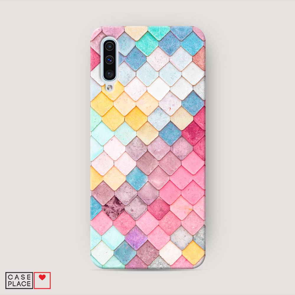

Пластиковый чехол "Нежные ромбики" на Samsung Galaxy A30s, 28820-3