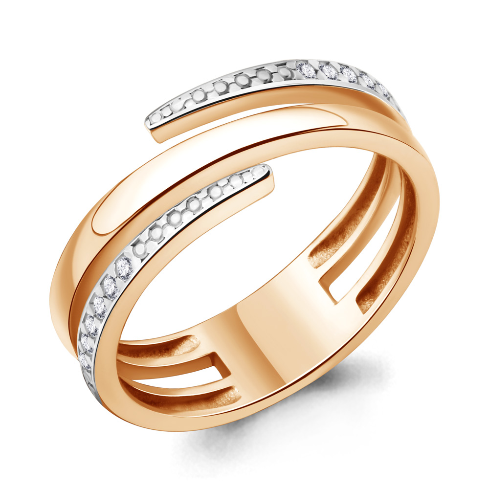 

Кольцо из серебра с фианитом Aquamarine Aquamarine 67210А_925_з р. 16,5, 67210А_925_з
