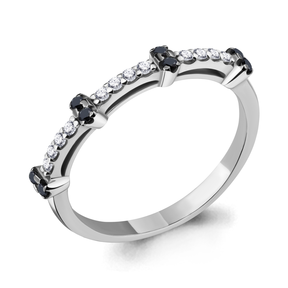 

Кольцо из серебра с фианитом Aquamarine Aquamarine 67209АЧ_925_р р. 16, 67209АЧ_925_р