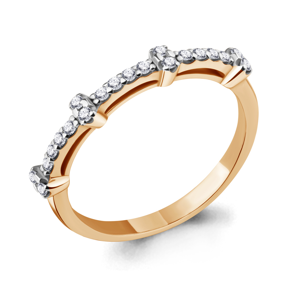 

Кольцо из серебра с фианитом Aquamarine Aquamarine 67209А_925_з р, 67209А_925_з