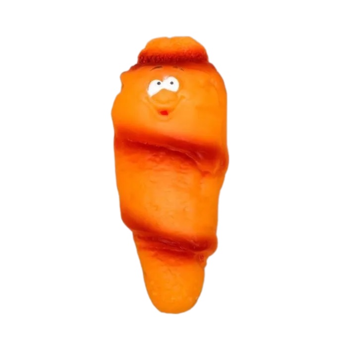 

Игрушка пищащая для собак Круассан , 10,5 см