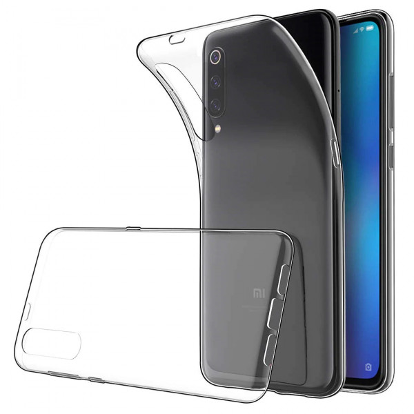 фото Прозрачный силиконовый чехол epik для xiaomi mi 9