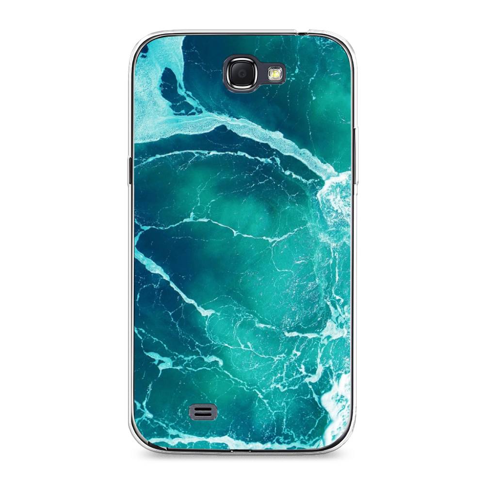 

Чехол Awog на Samsung Galaxy Note 2 / Самсунг Note 2 "Изумрудный океан", Голубой;синий, 23250-4