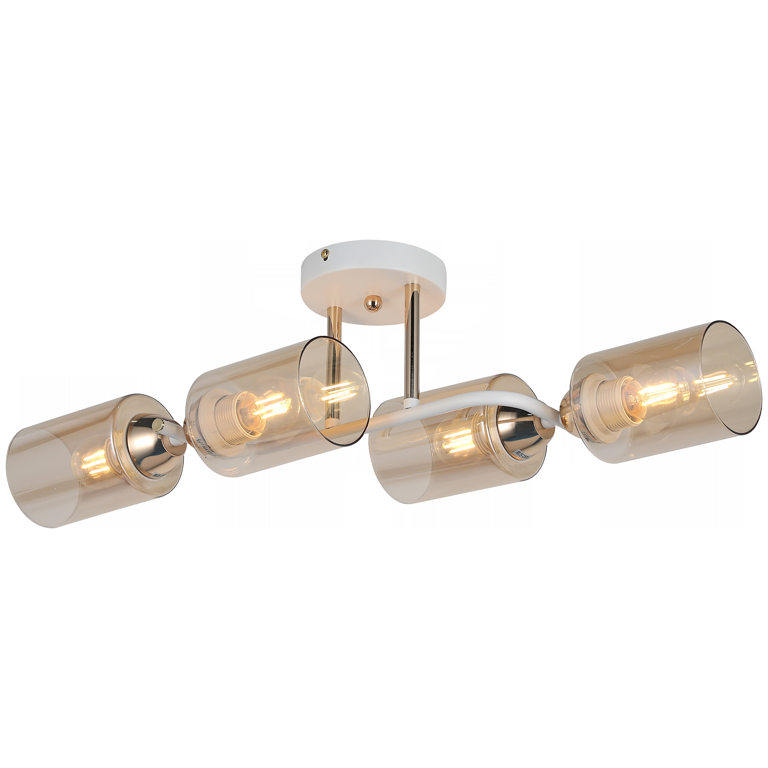 

Люстра потолочная illumico IL8148-4COU-79 WH GD Bice, IL8148-4COU-79 WH GD Bice