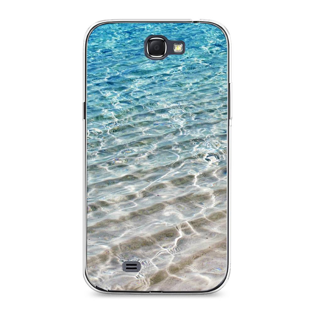 

Чехол Awog на Samsung Galaxy Note 2 / Самсунг Note 2 "Волны 10", Голубой, 23250-4