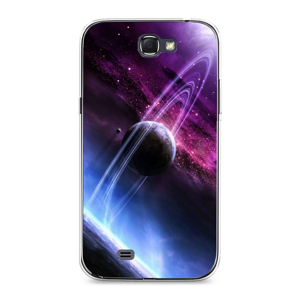 

Чехол Awog на Samsung Galaxy Note 2 / Самсунг Note 2 "Космос 17", Черный;фиолетовый, 23250-4