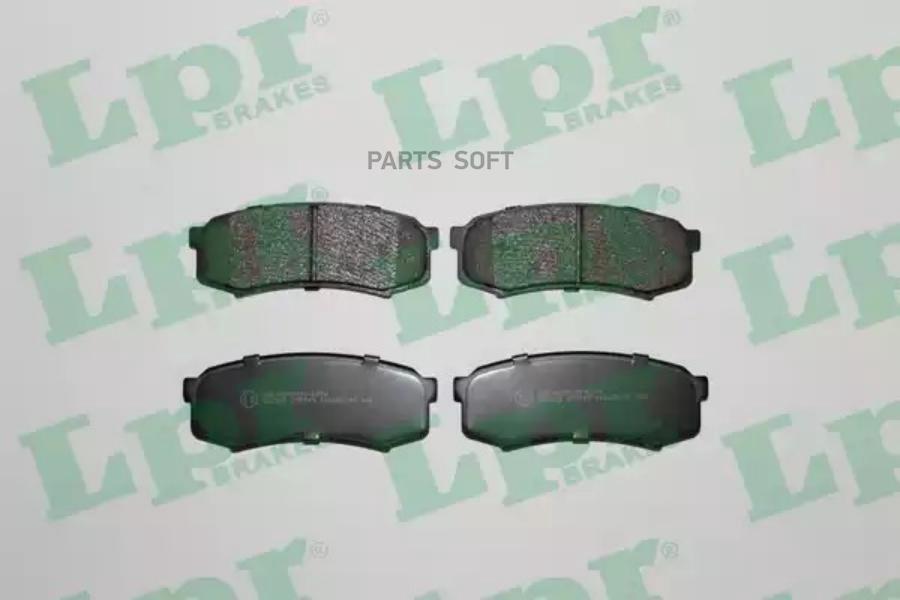 

Тормозные колодки Lpr дисковые 05P749