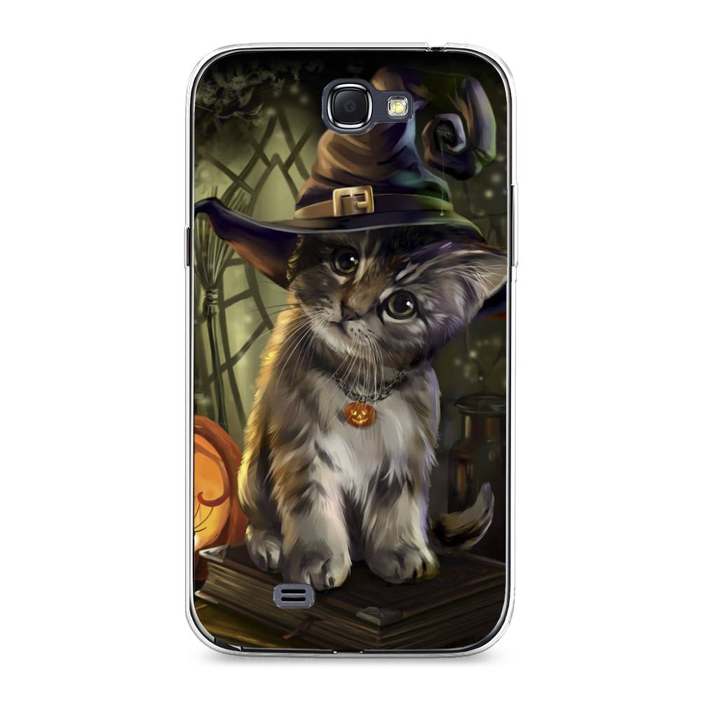 

Чехол Awog на Samsung Galaxy Note 2 / Самсунг Note 2 "Кот на Хэллоуин", Зеленый;серый, 23250-2