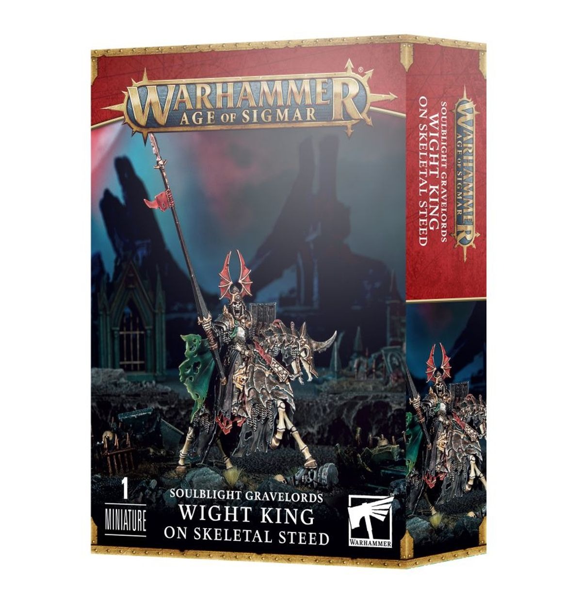Миниатюры для игры Games Workshop Warhammer Age of Sigmar: Wight King on Steed 91-65