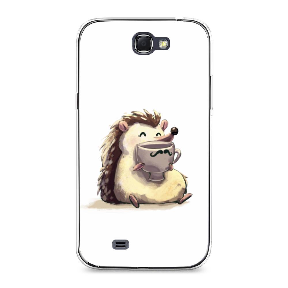 

Чехол Awog на Samsung Galaxy Note 2 / Самсунг Note 2 "Еж кофеман", Белый;коричневый;бежевый, 23250-10