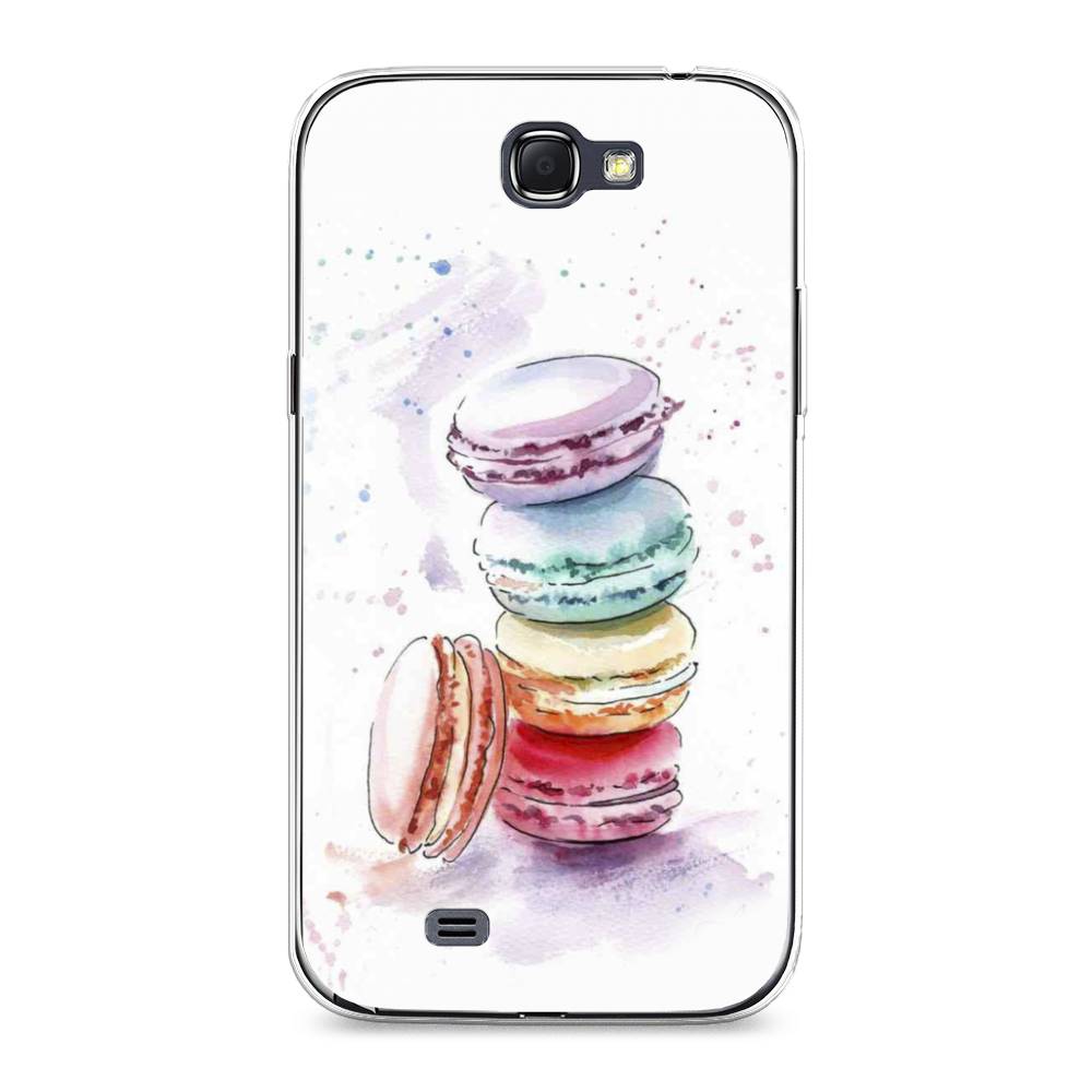 

Чехол Awog на Samsung Galaxy Note 2 / Самсунг Note 2 "Пирамидка макарони 2", Желтый, 23250-10