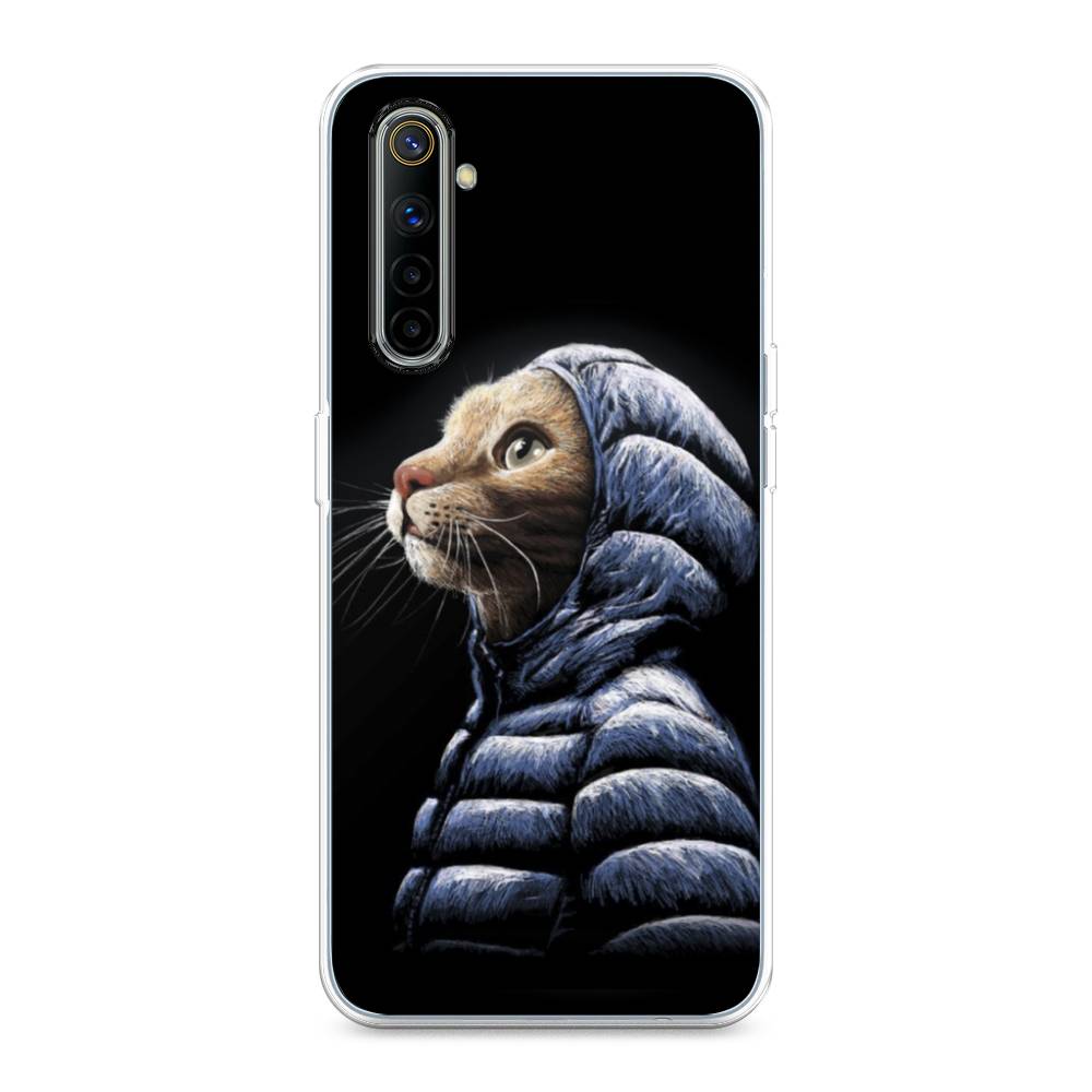 

Чехол Awog на Realme 6 "Кот в капюшоне", Разноцветный, 252750-2