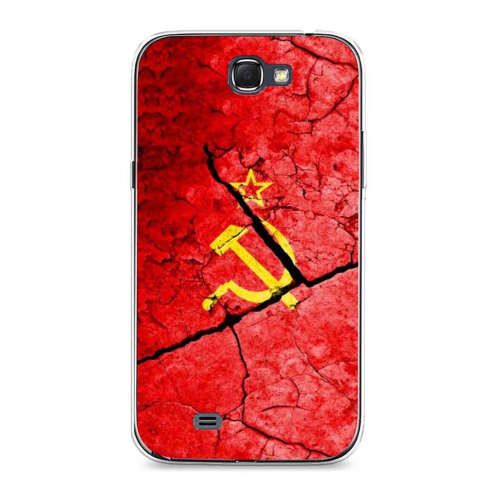 

Чехол Awog на Samsung Galaxy Note 2 / Самсунг Note 2 "СССР", Красный;черный;желтый, 23250-5