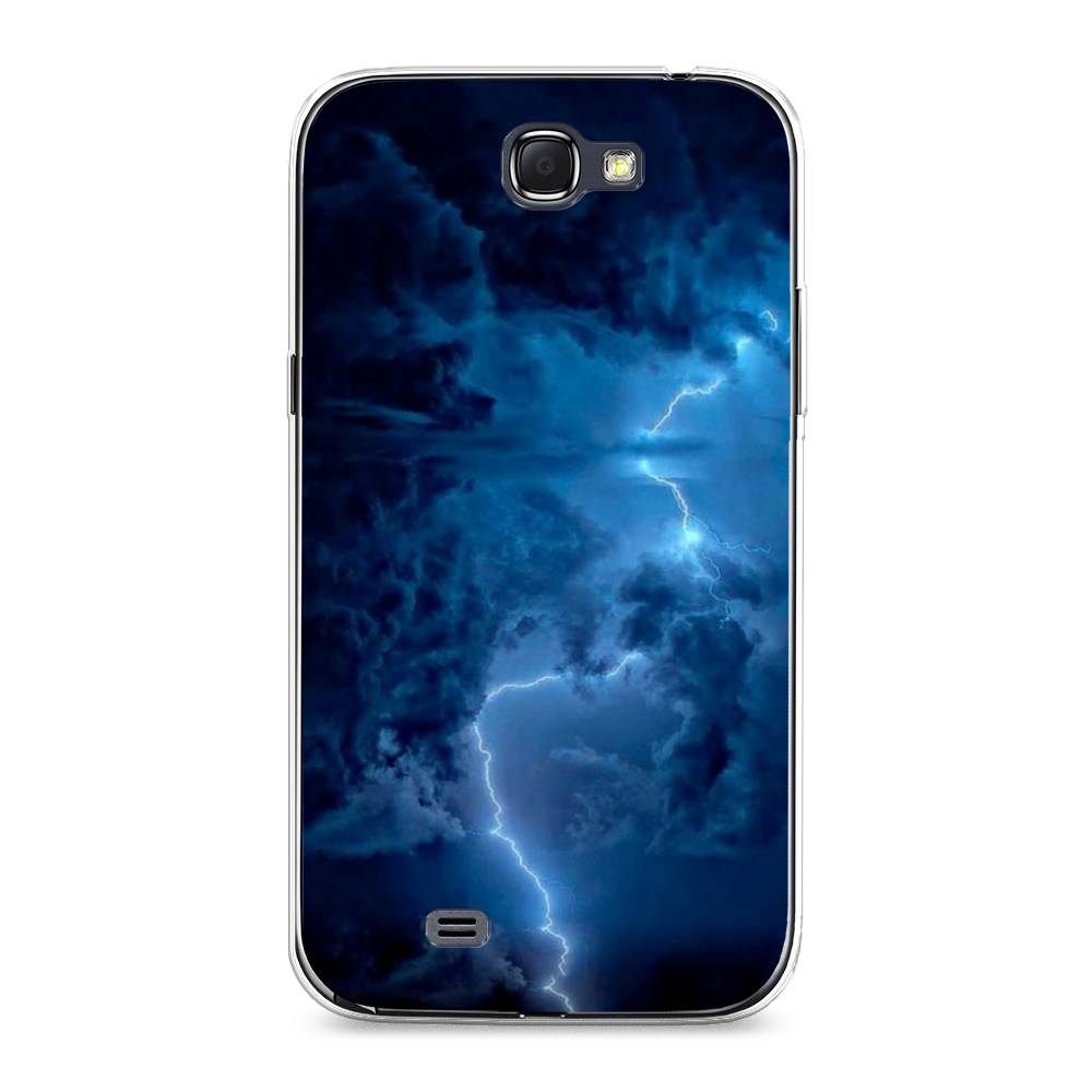 

Чехол Awog на Samsung Galaxy Note 2 / Самсунг Note 2 "Молния", Синий, 23250-4