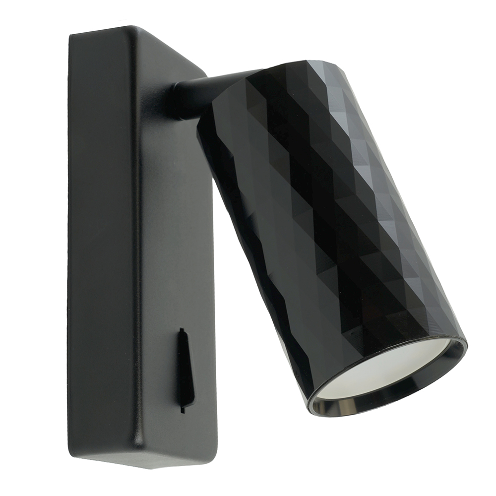 

Светильник Feron ML1880 PRISM 35W, GU10, чёрный , 48672, ML1880