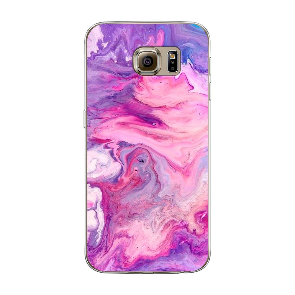 

Чехол на Samsung Galaxy S6 "Нежно-розовая абстракция", Розовый, 24350-3