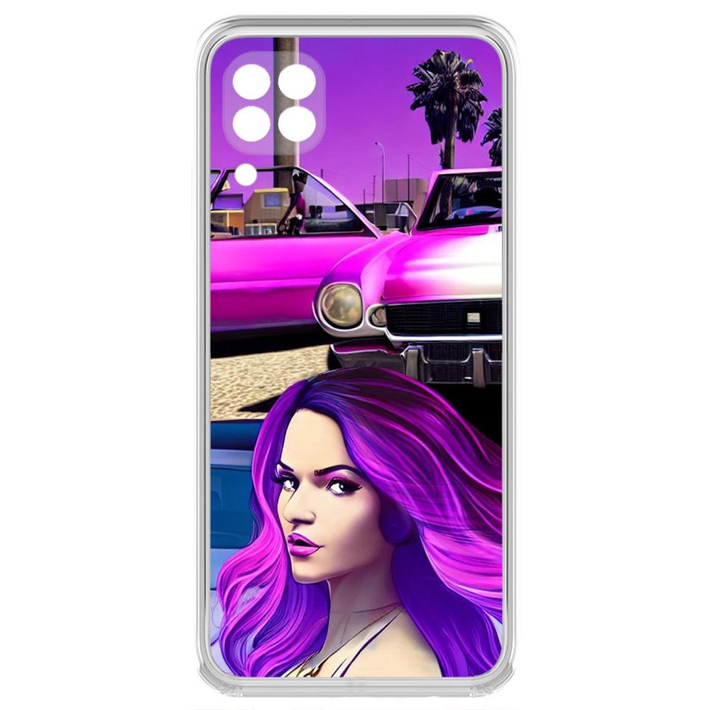 

Чехол-накладка Krutoff Clear Case Жизнь в розовом для Huawei Nova 6SE