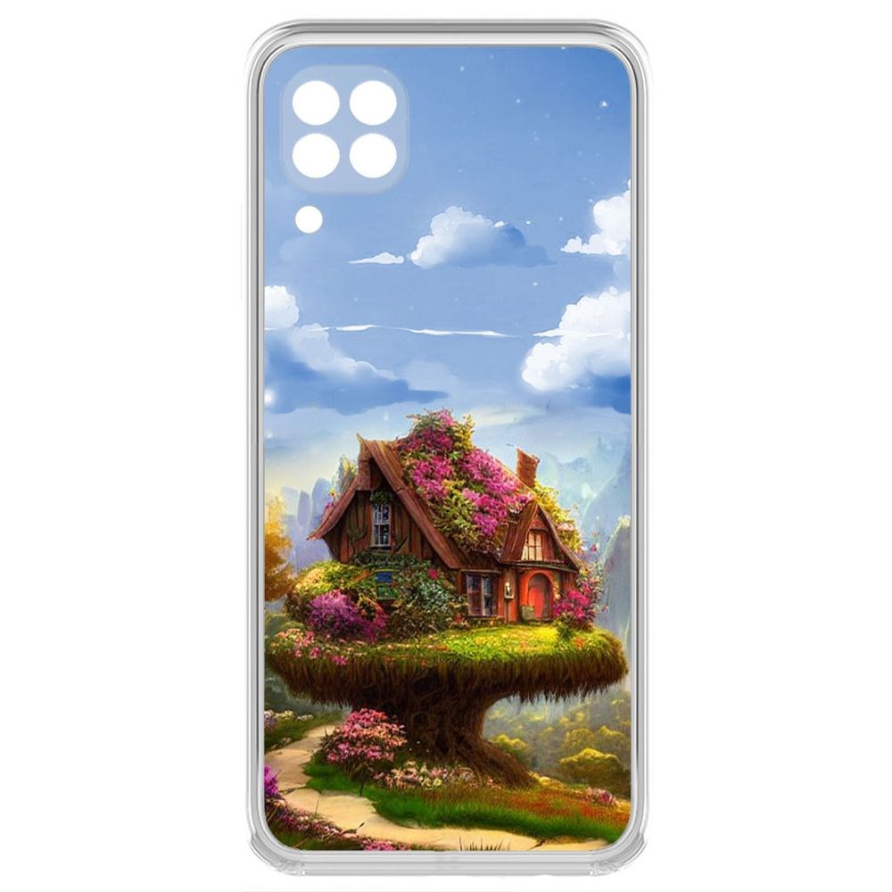 

Чехол-накладка Krutoff Clear Case Дом на дереве для Huawei Nova 6SE