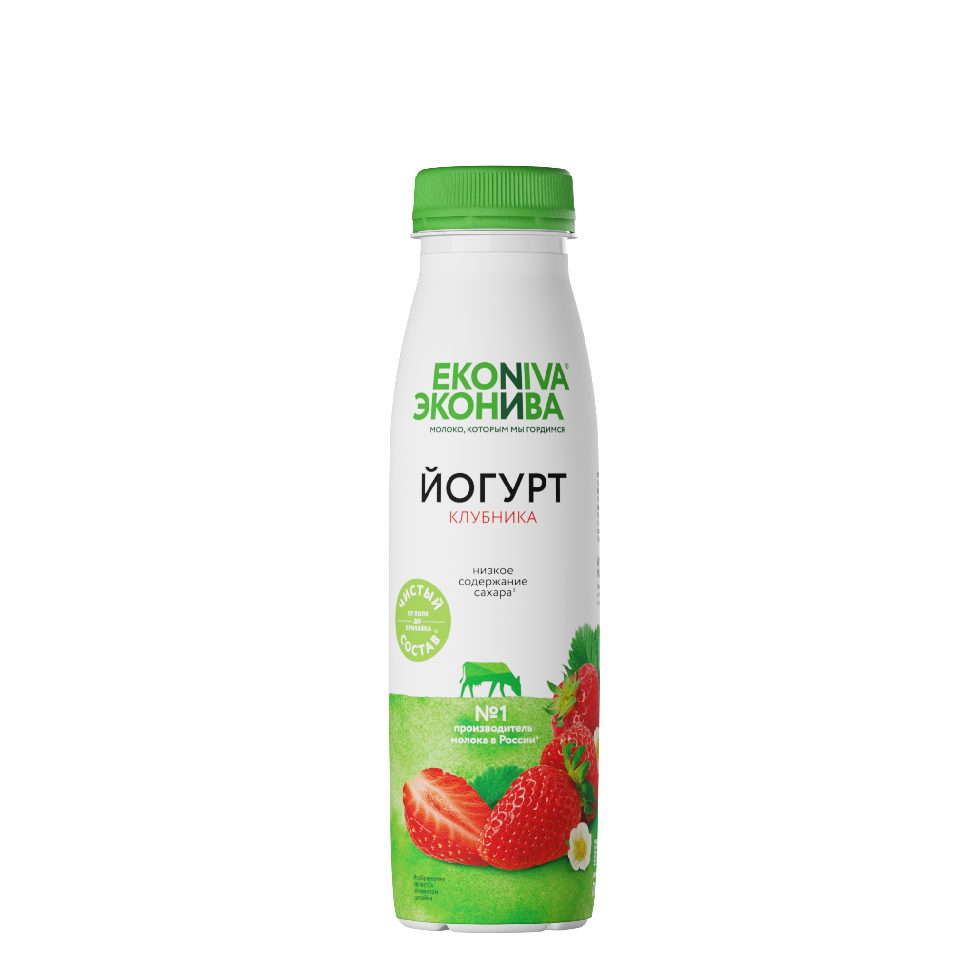 

Йогурт питьевой Молеон клубника 3,2 - 4,6% БЗМЖ 300 мл