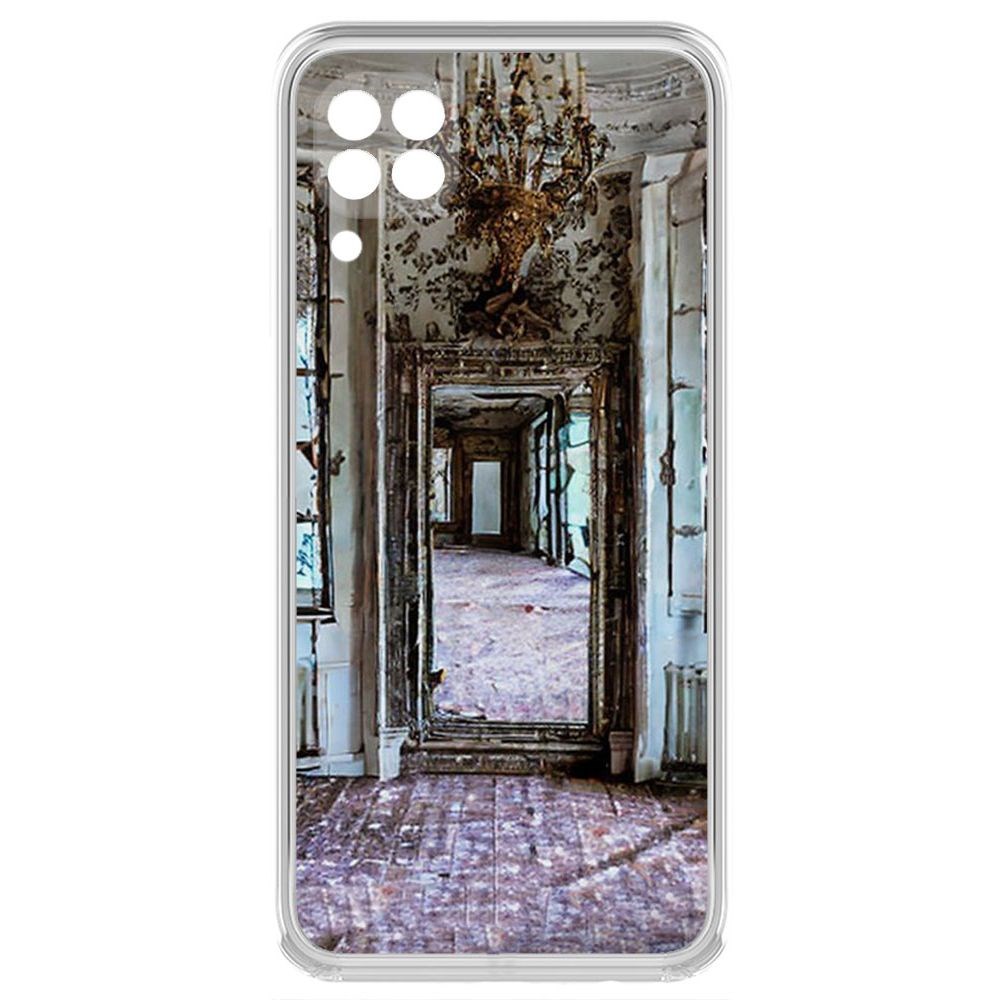 

Чехол-накладка Krutoff Clear Case Заброшенный особняк для Huawei P40 Lite