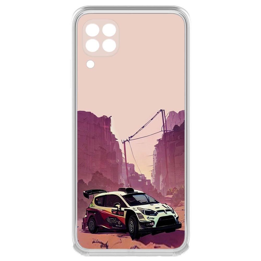 

Чехол-накладка Krutoff Clear Case Гоночный каньон для Huawei P40 Lite