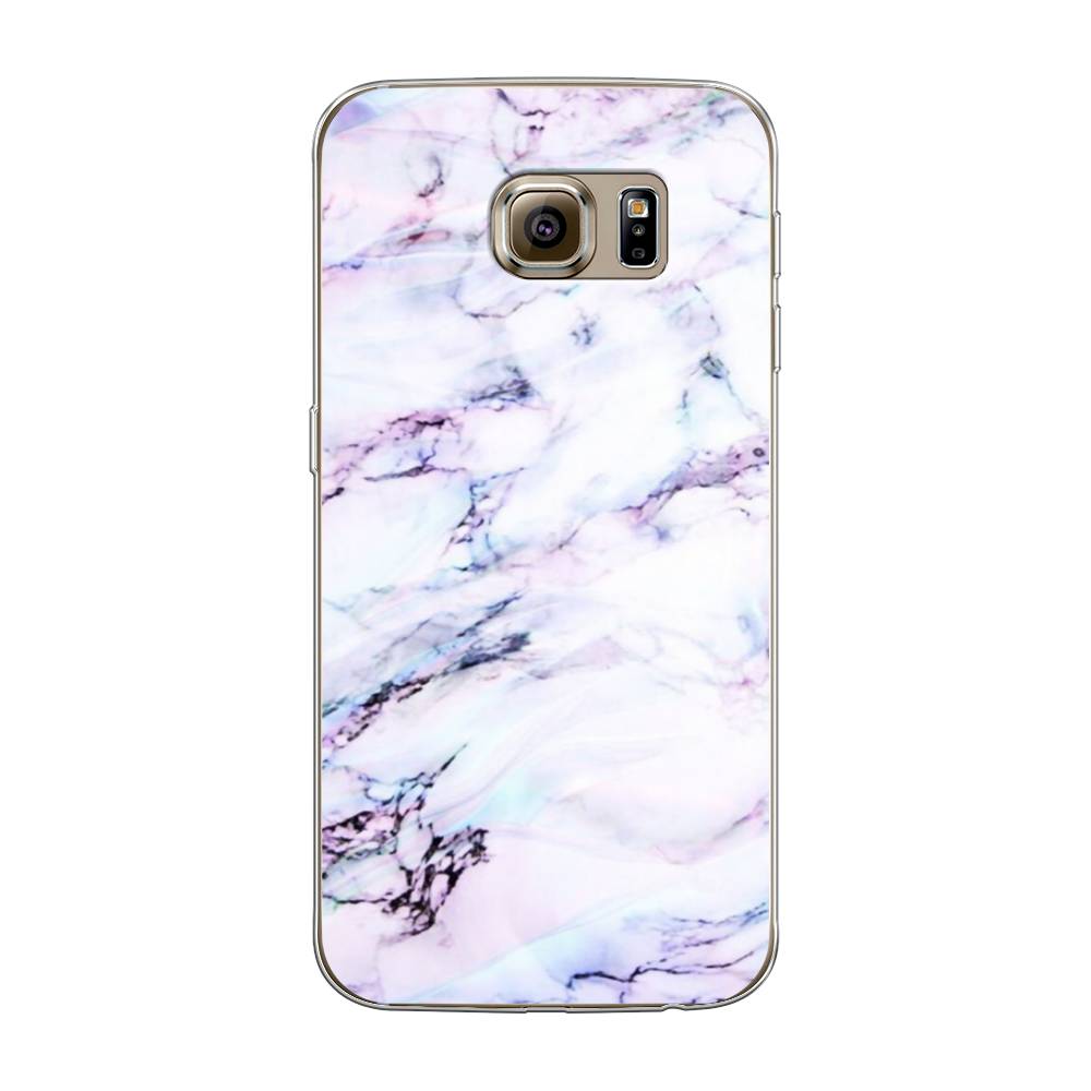 

Чехол на Samsung Galaxy S6 "Радужный мрамор", Серый;фиолетовый, 24350-3