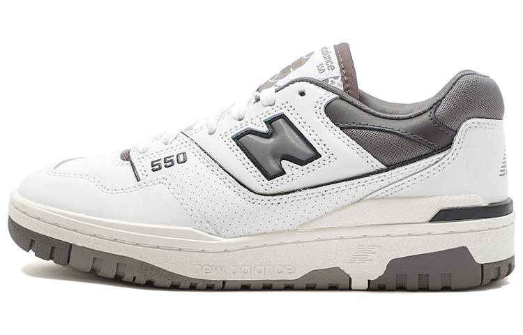 

Кеды унисекс New Balance NB 550 белые 37.5 EU, Белый, NB 550